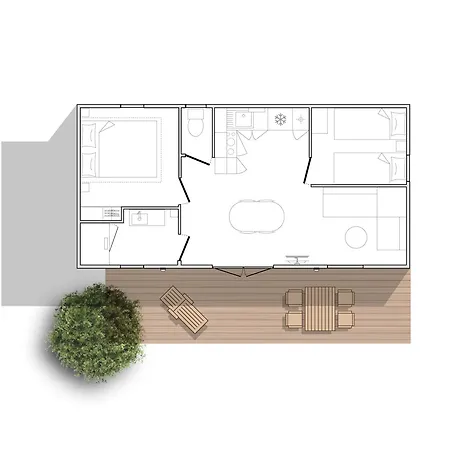 Fleur D'oleron مكان تخييم